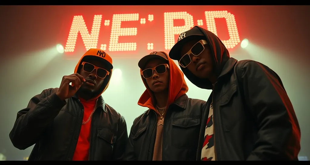 N.E.R.D. a 25 ans : la leçon rock des Neptunes pour les beatmakers
